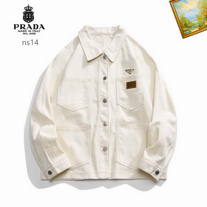 Prada Denim Jacket Mens ID:20250925-52